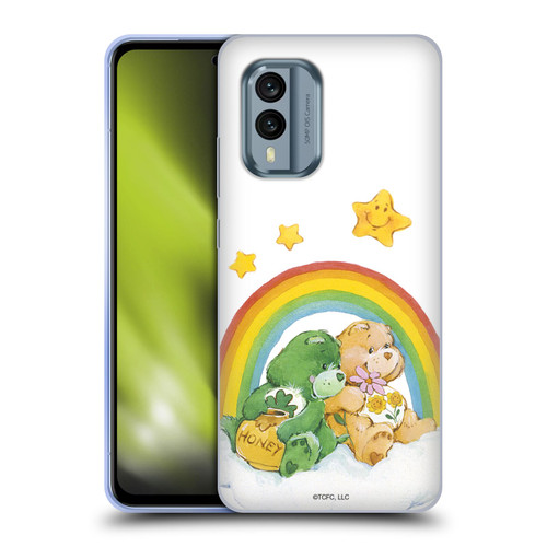 Care Bears Classic Rainbow 2 Soft Gel Case for Nokia X30