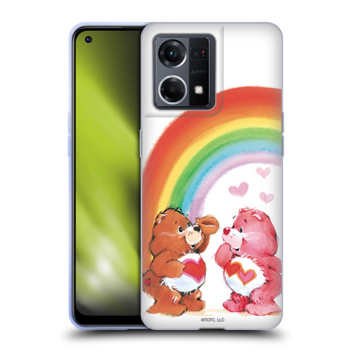 Care Bears Classic Rainbow Soft Gel Case for OPPO Reno8 4G
