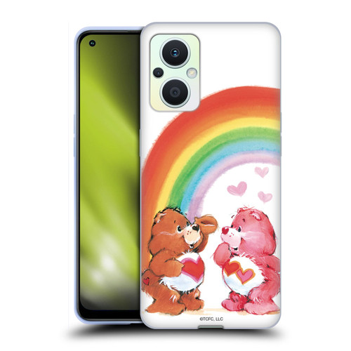 Care Bears Classic Rainbow Soft Gel Case for OPPO Reno8 Lite