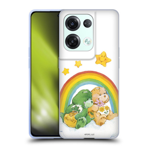 Care Bears Classic Rainbow 2 Soft Gel Case for OPPO Reno8 Pro