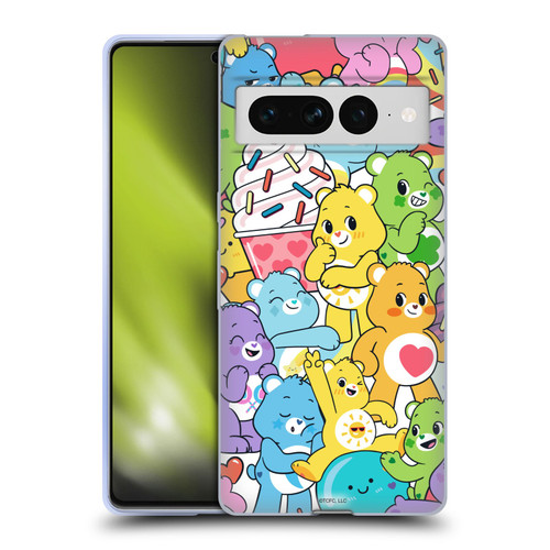 Care Bears Sweet And Savory Character Pattern Soft Gel Case for Google Pixel 7 Pro