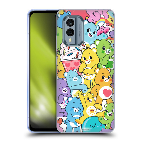 Care Bears Sweet And Savory Character Pattern Soft Gel Case for Nokia X30