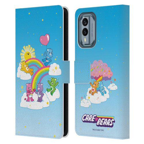 Care Bears 40th Anniversary Iconic Leather Book Wallet Case Cover For Nokia X30