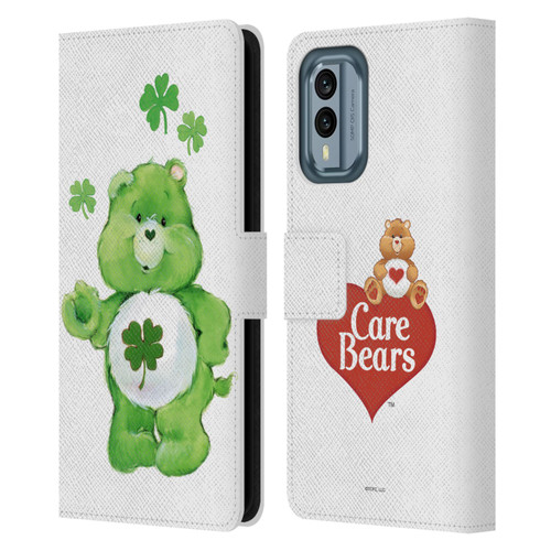 Care Bears Classic Good Luck Leather Book Wallet Case Cover For Nokia X30