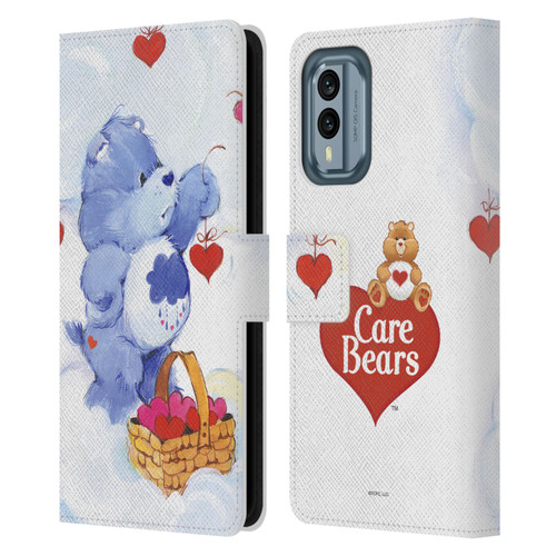 Care Bears Classic Grumpy Leather Book Wallet Case Cover For Nokia X30