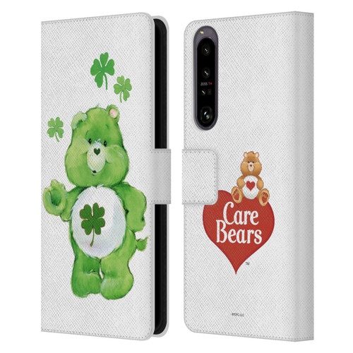 Care Bears Classic Good Luck Leather Book Wallet Case Cover For Sony Xperia 1 IV