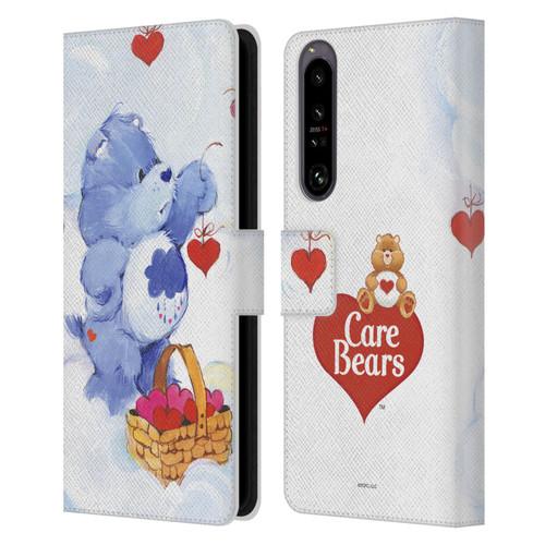Care Bears Classic Grumpy Leather Book Wallet Case Cover For Sony Xperia 1 IV