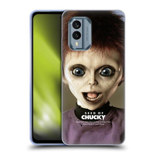 Seed of Chucky Key Art Glen Doll Soft Gel Case for Nokia X30