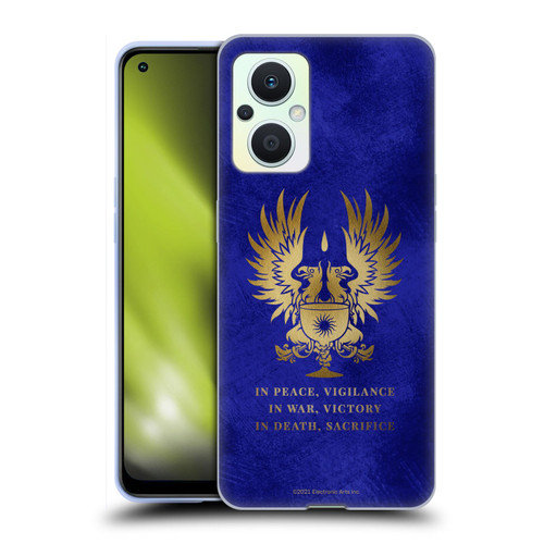 EA Bioware Dragon Age Heraldry Grey Wardens Gold Soft Gel Case for OPPO Reno8 Lite