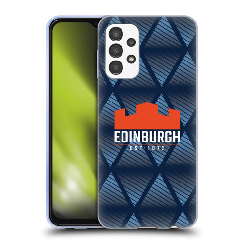 Edinburgh Rugby Graphics Pattern Soft Gel Case for Samsung Galaxy A13 (2022)