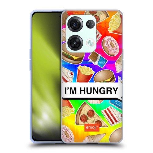 emoji® Food Hungry Soft Gel Case for OPPO Reno8 Pro