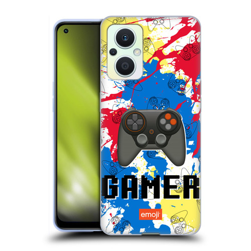 emoji® Trendy Gamer Soft Gel Case for OPPO Reno8 Lite