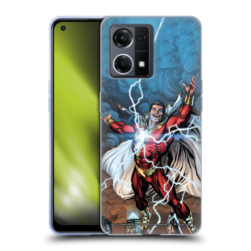 Justice League DC Comics Shazam Comic Book Art Issue #1 Variant 2019 Soft Gel Case for OPPO Reno8 4G