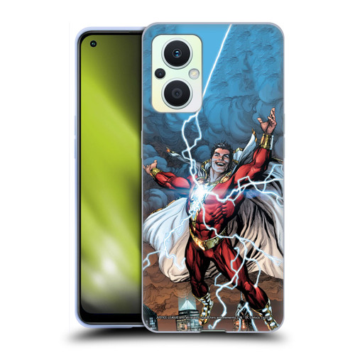 Justice League DC Comics Shazam Comic Book Art Issue #1 Variant 2019 Soft Gel Case for OPPO Reno8 Lite