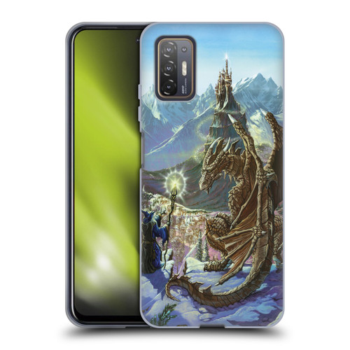 Ed Beard Jr Dragon Friendship Encounter Soft Gel Case for HTC Desire 21 Pro 5G