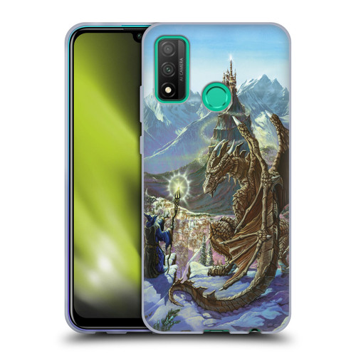 Ed Beard Jr Dragon Friendship Encounter Soft Gel Case for Huawei P Smart (2020)