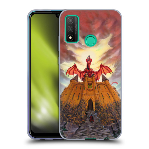 Ed Beard Jr Dragon Friendship Lord Magic Castle Soft Gel Case for Huawei P Smart (2020)