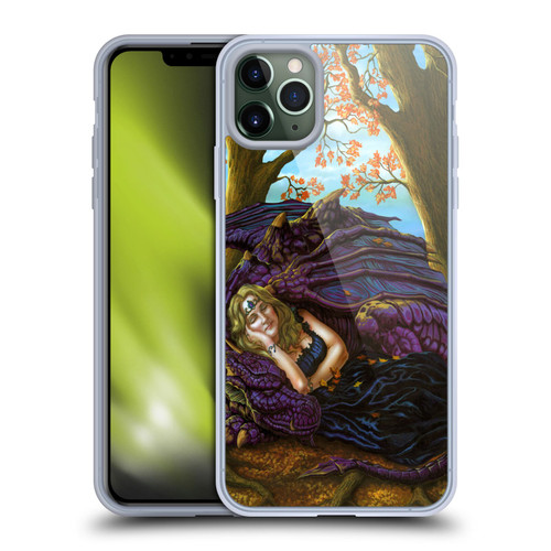 Ed Beard Jr Dragon Friendship Escape To The Land Of Nod Soft Gel Case for Apple iPhone 11 Pro Max