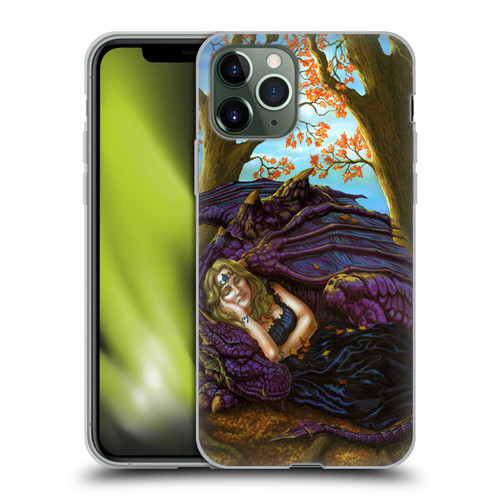 Ed Beard Jr Dragon Friendship Escape To The Land Of Nod Soft Gel Case for Apple iPhone 11 Pro
