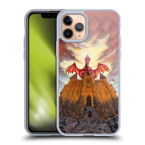 Ed Beard Jr Dragon Friendship Lord Magic Castle Soft Gel Case for Apple iPhone 11 Pro