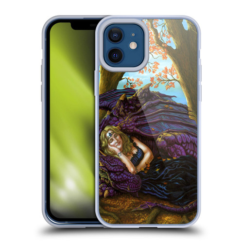 Ed Beard Jr Dragon Friendship Escape To The Land Of Nod Soft Gel Case for Apple iPhone 12 / iPhone 12 Pro & MagSafe