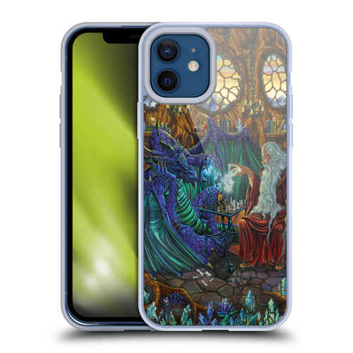 Ed Beard Jr Dragon Friendship Wizard & Dragon Soft Gel Case for Apple iPhone 12 / iPhone 12 Pro & MagSafe
