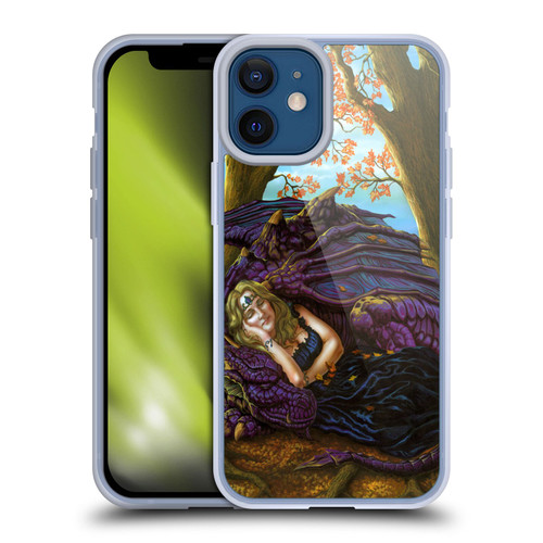 Ed Beard Jr Dragon Friendship Escape To The Land Of Nod Soft Gel Case for Apple iPhone 12 Mini