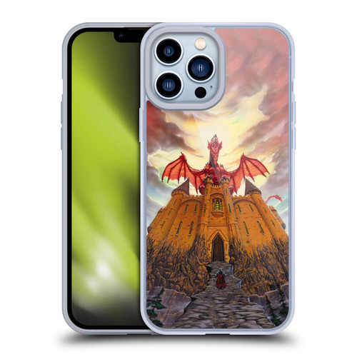 Ed Beard Jr Dragon Friendship Lord Magic Castle Soft Gel Case for Apple iPhone 13 Pro Max & MagSafe