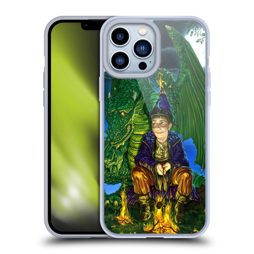 Ed Beard Jr Dragon Friendship Oops Said Soft Gel Case for Apple iPhone 13 Pro Max & MagSafe