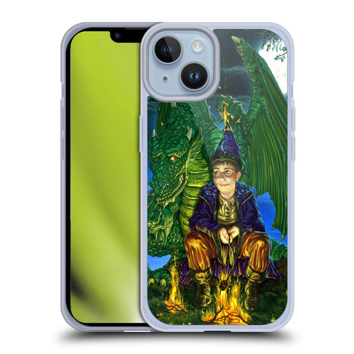 Ed Beard Jr Dragon Friendship Oops Said Soft Gel Case for Apple iPhone 14