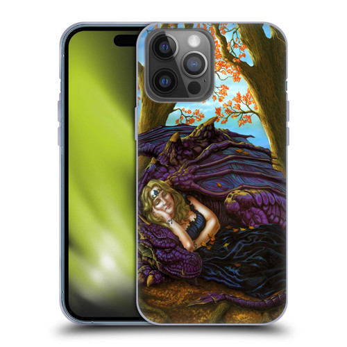 Ed Beard Jr Dragon Friendship Escape To The Land Of Nod Soft Gel Case for Apple iPhone 14 Pro Max