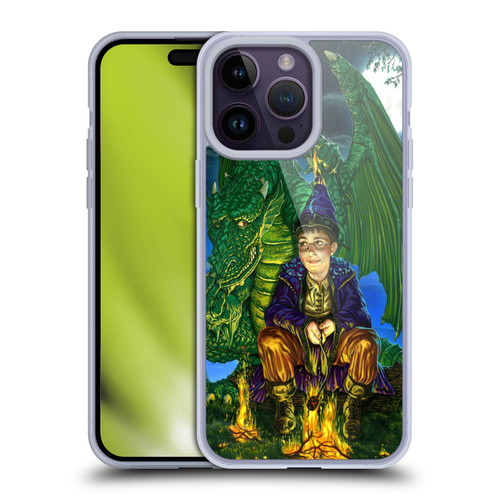 Ed Beard Jr Dragon Friendship Oops Said Soft Gel Case for Apple iPhone 14 Pro Max & MagSafe