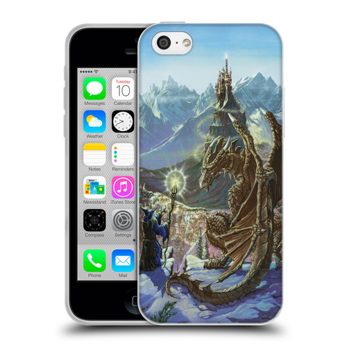 Ed Beard Jr Dragon Friendship Encounter Soft Gel Case for Apple iPhone 5c