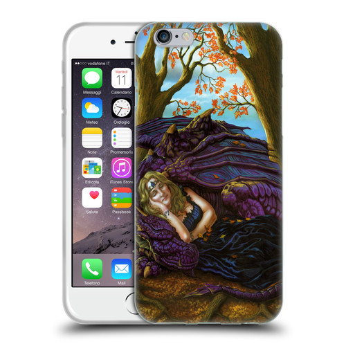 Ed Beard Jr Dragon Friendship Escape To The Land Of Nod Soft Gel Case for Apple iPhone 6 / iPhone 6s