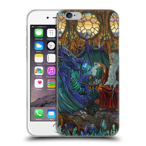 Ed Beard Jr Dragon Friendship Wizard & Dragon Soft Gel Case for Apple iPhone 6 / iPhone 6s