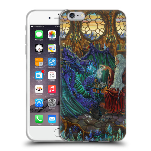 Ed Beard Jr Dragon Friendship Wizard & Dragon Soft Gel Case for Apple iPhone 6 Plus / iPhone 6s Plus