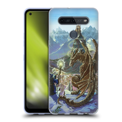 Ed Beard Jr Dragon Friendship Encounter Soft Gel Case for LG K51S