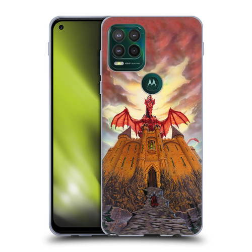 Ed Beard Jr Dragon Friendship Lord Magic Castle Soft Gel Case for Motorola Moto G Stylus 5G 2021