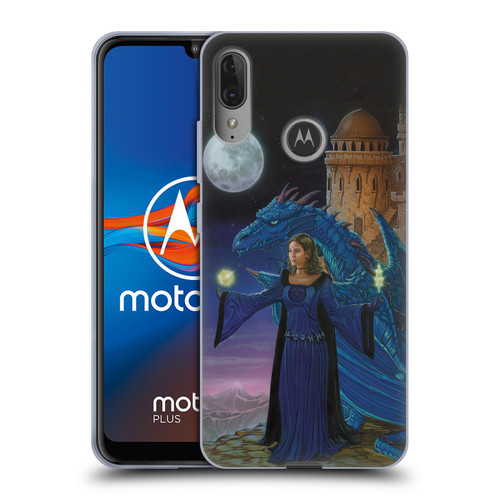 Ed Beard Jr Dragon Friendship Destiny Soft Gel Case for Motorola Moto E6 Plus