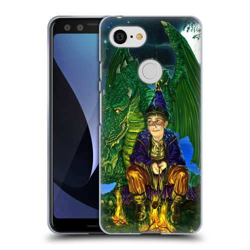 Ed Beard Jr Dragon Friendship Oops Said Soft Gel Case for Google Pixel 3