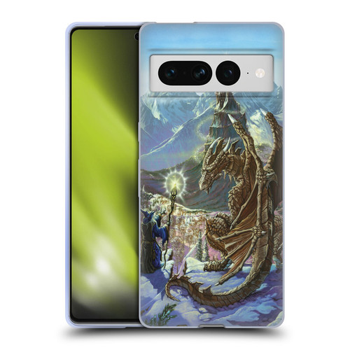 Ed Beard Jr Dragon Friendship Encounter Soft Gel Case for Google Pixel 7 Pro