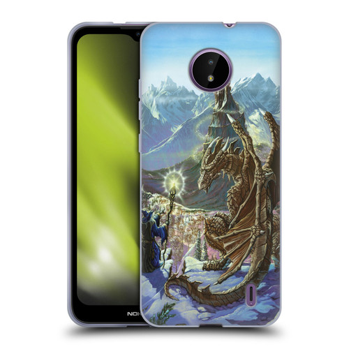 Ed Beard Jr Dragon Friendship Encounter Soft Gel Case for Nokia C10 / C20