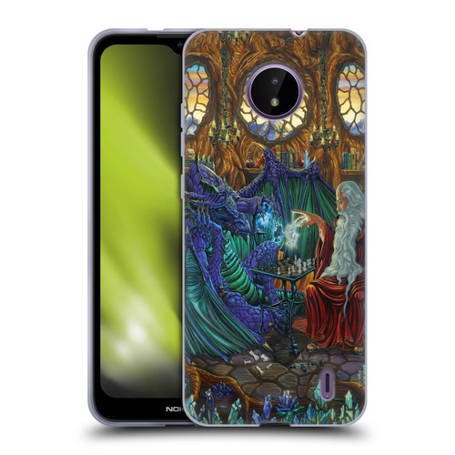 Ed Beard Jr Dragon Friendship Wizard & Dragon Soft Gel Case for Nokia C10 / C20