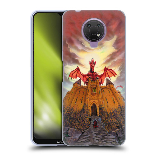 Ed Beard Jr Dragon Friendship Lord Magic Castle Soft Gel Case for Nokia G10