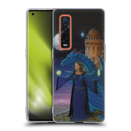 Ed Beard Jr Dragon Friendship Destiny Soft Gel Case for OPPO Find X2 Pro 5G