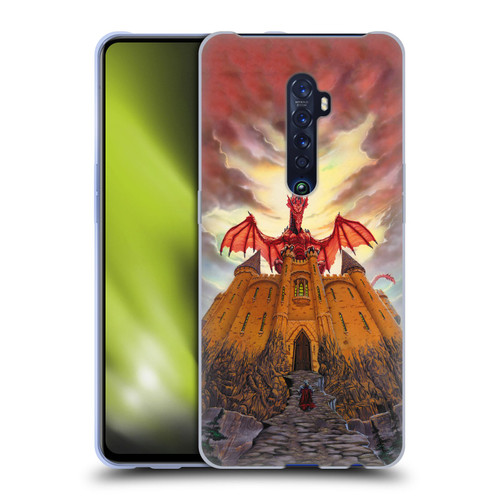 Ed Beard Jr Dragon Friendship Lord Magic Castle Soft Gel Case for OPPO Reno 2