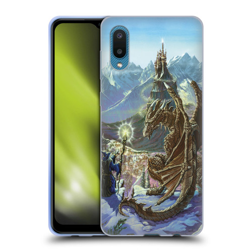 Ed Beard Jr Dragon Friendship Encounter Soft Gel Case for Samsung Galaxy A02/M02 (2021)