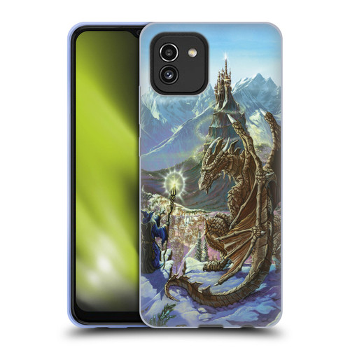 Ed Beard Jr Dragon Friendship Encounter Soft Gel Case for Samsung Galaxy A03 (2021)