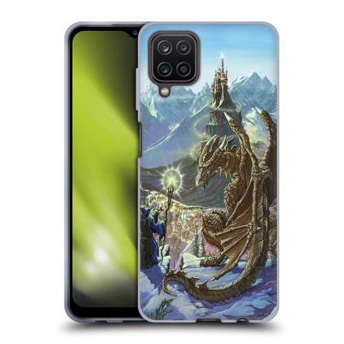 Ed Beard Jr Dragon Friendship Encounter Soft Gel Case for Samsung Galaxy A12 (2020)