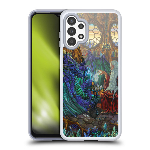Ed Beard Jr Dragon Friendship Wizard & Dragon Soft Gel Case for Samsung Galaxy A13 (2022)